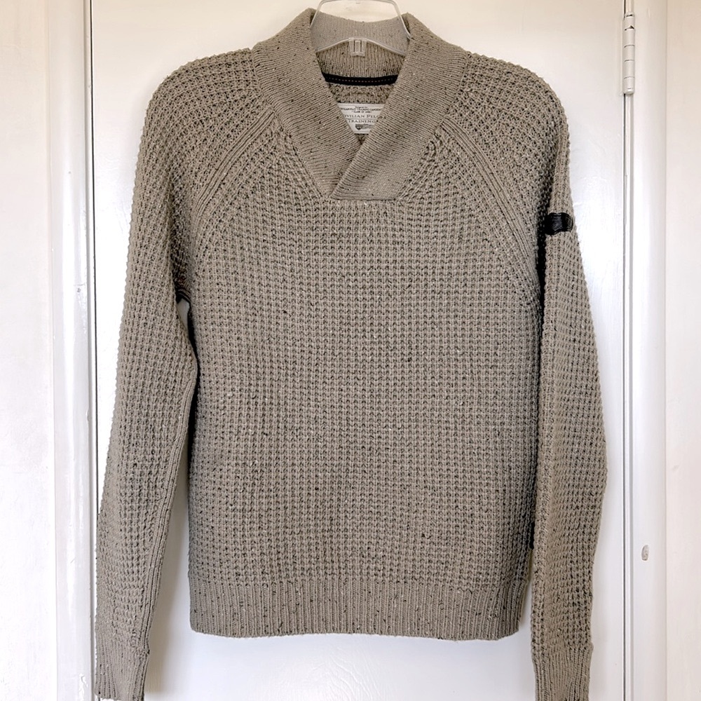 Cockpit USA NWOT Mens Sweater Mocha Size Large